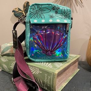 Buckle Down Little Mermaid Crossbody Bag